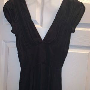 Trashy Diva -1940s Black Rayon Dress